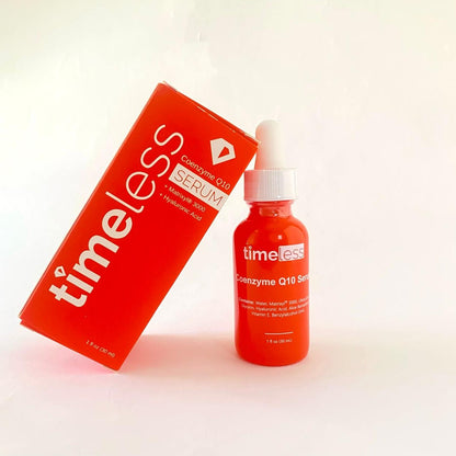 Serum Coenzima Q10 Con Matrixyl Y Ácido Hialurónico Marca Timeless Skin care 30ml