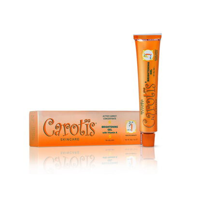 Carotis Skin Active Gel De Ojos Express Aclara con Vitamina C Niacinamida Y Cafeína Reduce Ojeras Para Todo El Rostro Cuidado Facial, Hidratante, Antiimperfecciones, Aceite De Zanahoria Despigmentante